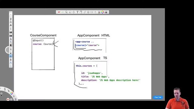 MEAN STACK with Angular4 part 24 - illustration of input and service and reasons to use a service смотреть онлайн
