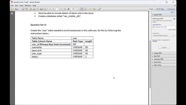 Question set 11: Database Management System: Java Institute смотреть онлайн