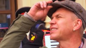 Маршруты московские. Александр Ф. Скляр и суворовцы. Флешмоб на вокзале