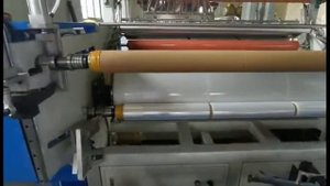Линия серии HK по производству стрейч-пленки в работе