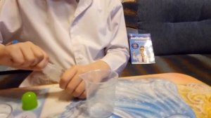 Опыт "Время для слайма" из набора "Экспериментариум".