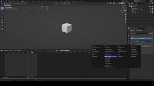 Настройка сцены, заднего фона и переключение камеры в blender
