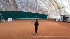 Большой теннис дети 8-10 лет | Турнир КАМОН Теннис зеленый мяч | Кувшинова Елена 7 лет