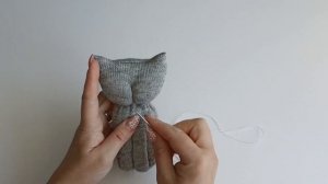 БРИТАНСКИЕ  КОТЯТА из Носков своими руками - British kittens from socks - Alesya Gor - Diy