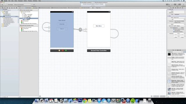 XCode Tutorial #4 - Adding a Background Image смотреть онлайн