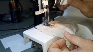 Janome DC4030, режим петлі.