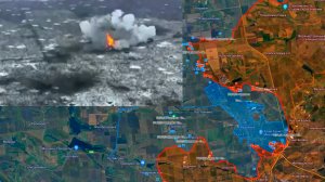 Карта боевых действий. Боевые действия под Авдеевкой