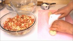 #самса #выпечка  #samosa #baking ТАТАРСКАЯ САМСА  "ИЧПИЧМАК". (TATAR  SAMSA (SAMOSA) "ECHPICHMAK".)