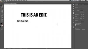 Global Text Edits | Illustrator Tutorial