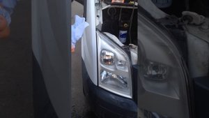 Восстановление фар на Ford Transit