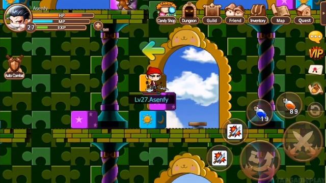 Pocket MapleStory - Gameplay Walkthrough Part 10 - Level 26-28 (iOS, Android) смотреть онлайн