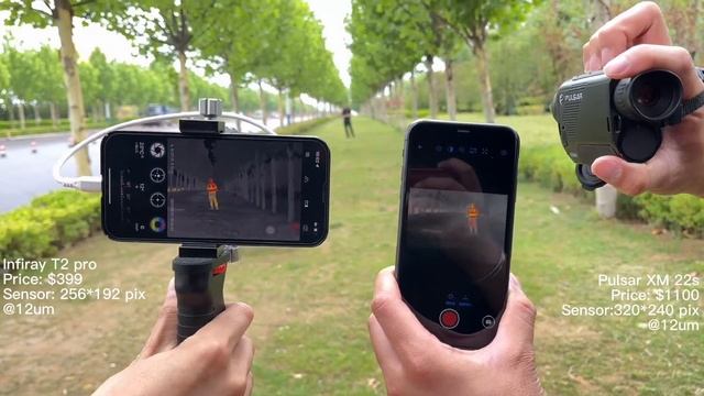 $399 Infiray T2 pro VS $1100 Pulsar XM22s смотреть онлайн