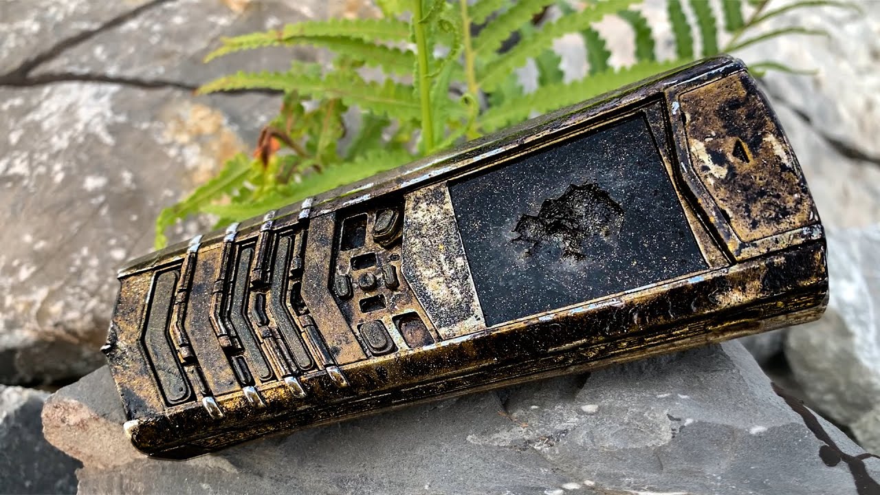 Восстановление телефона Vertu из нержавеющей стали / восстановление Vertu смотреть онлайн