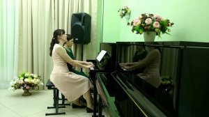 С.В.Рахманинов "Вокализ",переложение для фортепиано в 4 руки В.Гончаренко.