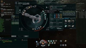 EVE-online The Nuclear Small Arms Project. Combat Angel Cartel expedition | Final location