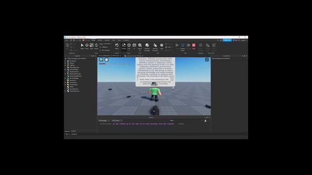 Making a Talking AI In Roblox Studio