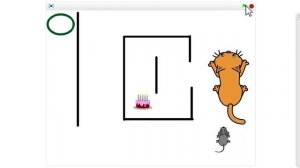 Игра " Кот и мышь" Scratch