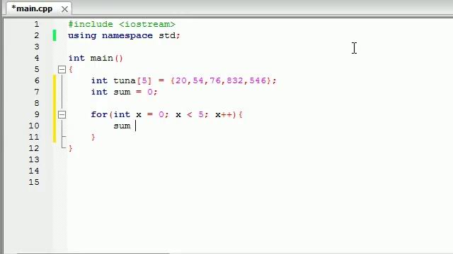 Buckys C++ Programming Tutorials - 34 - Using Arrays in Calculations смотреть онлайн