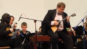 Соло на балалайке. Полет шмеля.