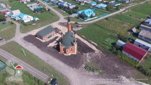 Аэросъемка села Старое Дрожжаное