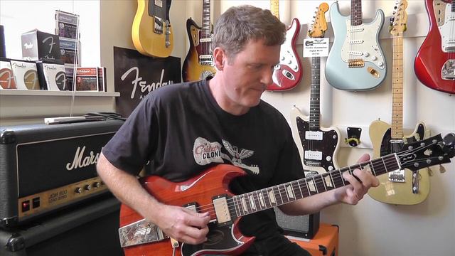 GIBSON SG 61 CUSTOM SHOP - Guitar Music смотреть онлайн