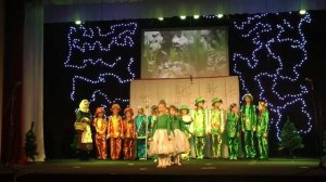 Отрывок со спектакля  12 месяцов  танец подснежников