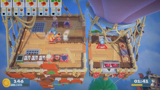 Overcooked! All You Can Eat! PS5 ( PART 2 ) 2 Players COOP смотреть онлайн