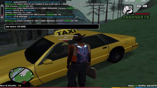 Le Regale Dinero A Taxistas En SampDroid | GTA SA Online смотреть онлайн