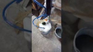 промывка теплообменника водяной газовой колонки Вайлант самодельным бустером