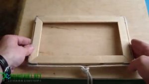 Простой способ соединения рамки.