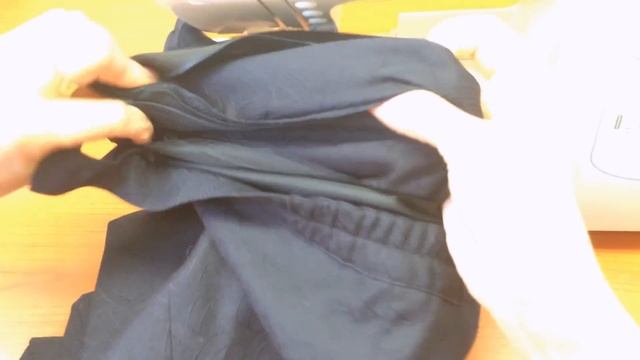 Как пришить потайную молнию