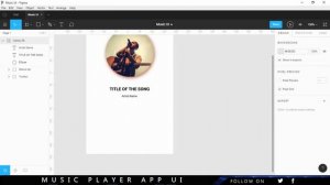 Music Player App UI Design