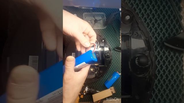 Замена аккумулятора на пылесосе  Xiaomi Lydsto R1
