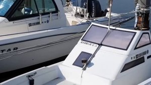 Прогулка по стоянке катеров в Японии