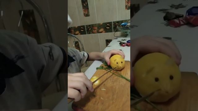 Как сделать мышку из лимона. Дима Черненко ? смотреть онлайн