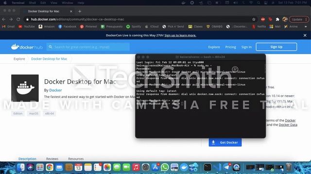 TUTORIAL - HOW TO RUN MS SQL SERVER ON MAC USING DOCKER + AZURE смотреть онлайн