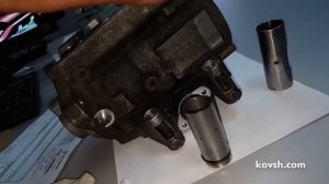 Реставрация корпуса и поршня опережения ТНВД Bosсh VP44, Audi A6 2.5d AFB