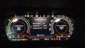 Режим самодиагностики цифровой приборной панели Lada Vesta NG