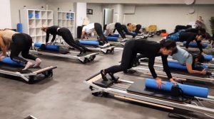 Reformer Pilates + Foam Roller Workout. | Пилатес Реформер с Валиком. | פלטיס רפורמר עם הגליל
