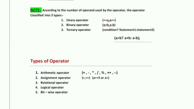 Operators in Java (Hindi) | What is operator and it's types? [2021]