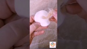 Окрашивание ваты - ретро вата