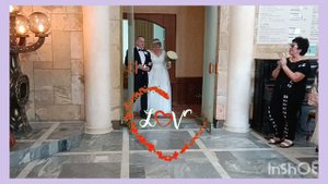 торжественная регистрация брака Эллы и Сергея