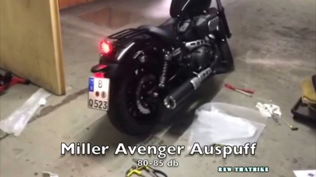 Yamaha XV 950 Bolt exhaust sound compilation