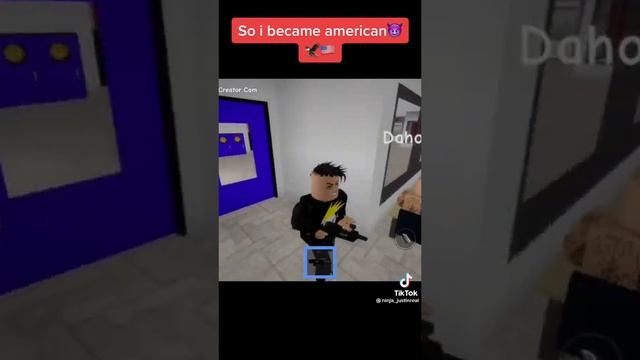 roblox ninja meme (NOT MY VIDEO! CREDITS TO @ninja_justinreal ON TIKTOK!) #roblox #robloxfyp #short