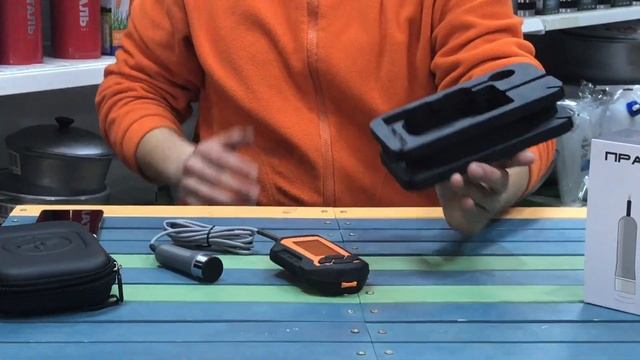 Унибокс Практик и сумка для переноски эхолота смотреть онлайн