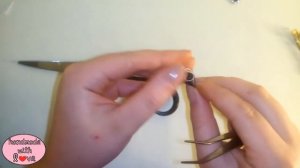 Очень симпатичная заколка Канзаши/Круглый лепесток/Kanzashi tutorial