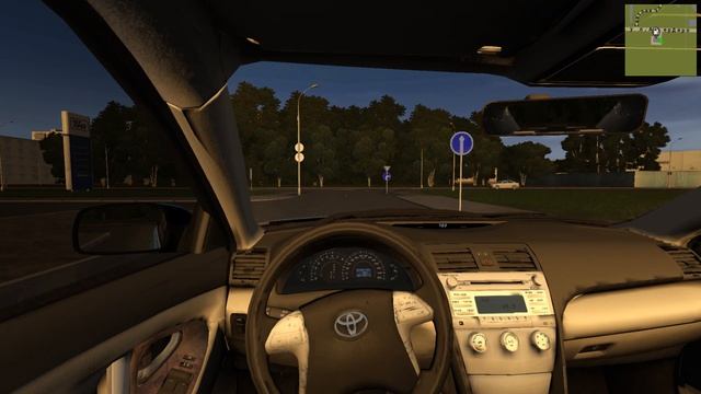 TOYOTA CAMRY 3.5 CITY CAR DRIVING смотреть онлайн