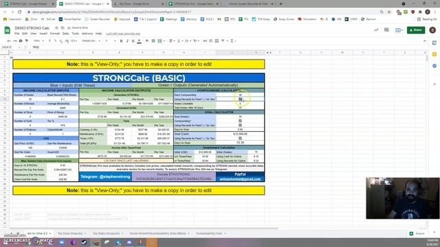 STRONGBlock Basic Calculator смотреть онлайн