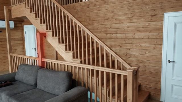 Лестница в коттедже из листа металла смотреть онлайн