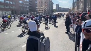 Велозабег 2022 по Садовому кольцу